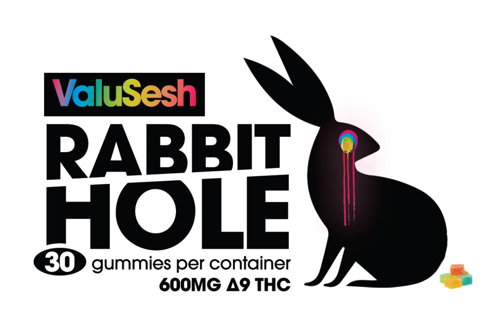 Rabbit Hole Delta 9 THC Gummies from ValuSesh