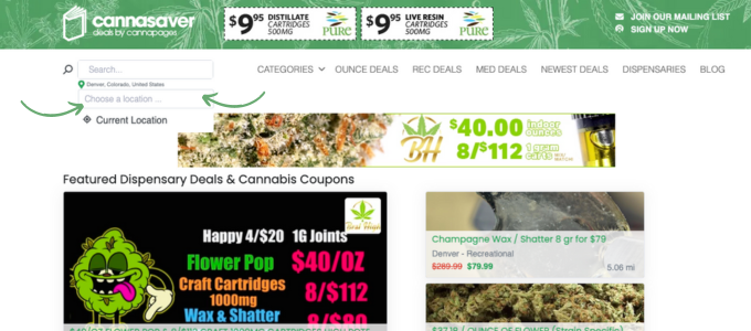 search for deals on cannasaver